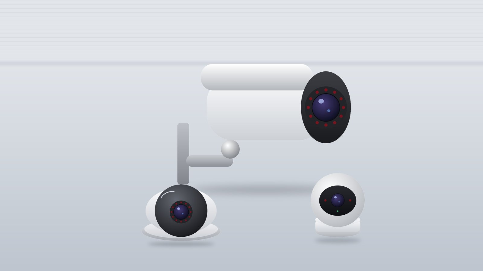 Hikvision, Uniview and Tiandy CCTV cameras