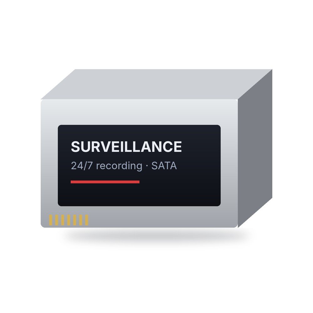 Surveillance hard drive